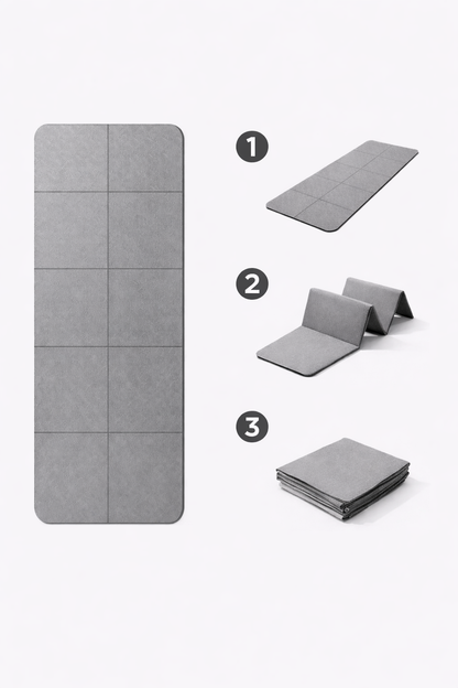 מזרן יוגה יציב שלא מחליק - לתרגול שקט ובטוח