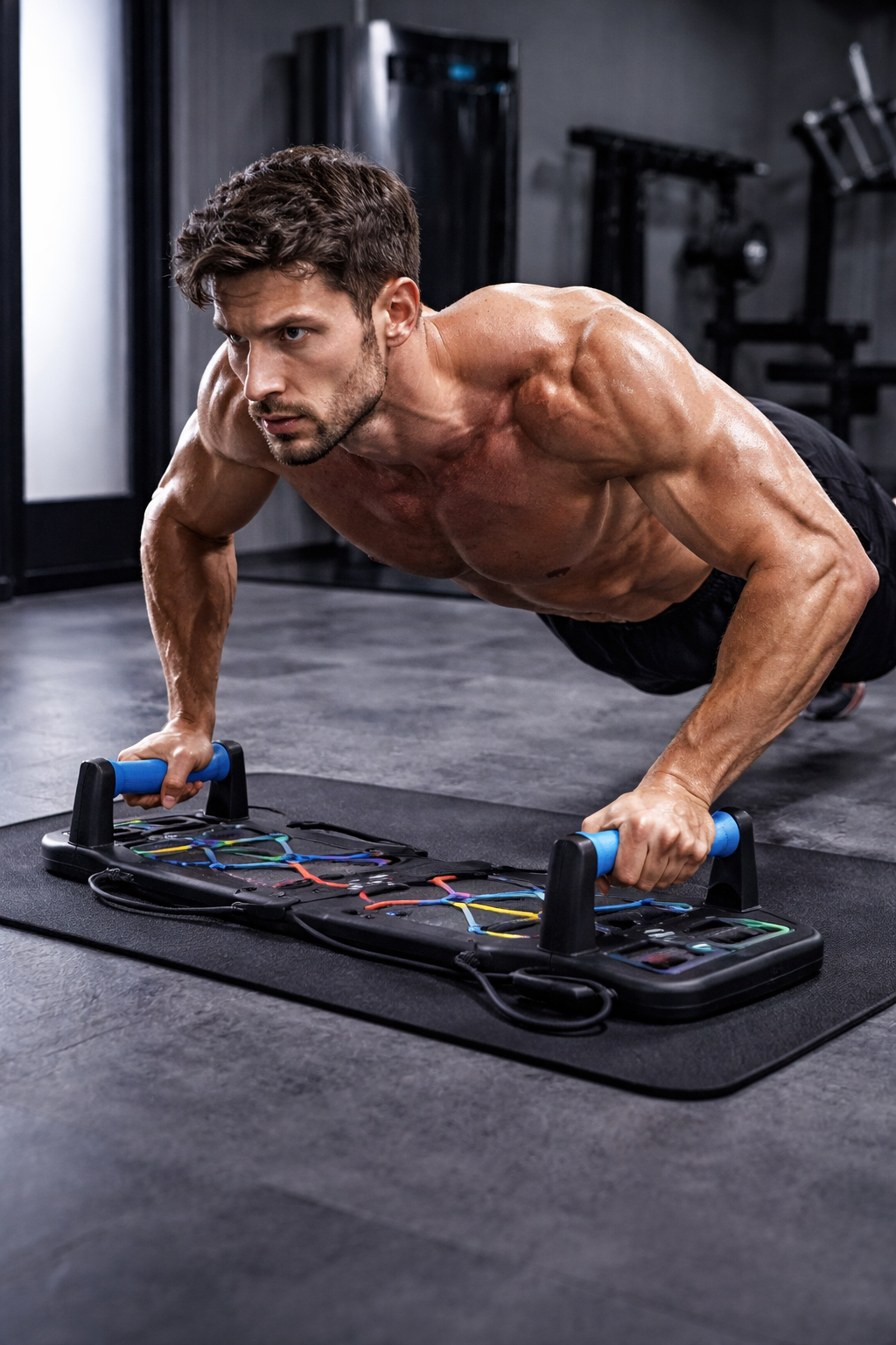 לוח שכיבות סמיכה מתקפל - אימון מלא בבית