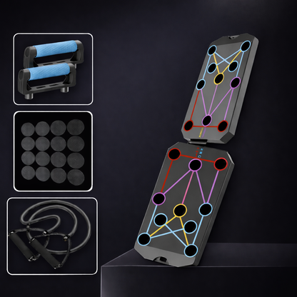 לוח שכיבות סמיכה מתקפל - אימון מלא בבית